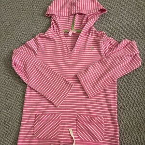 Lilly Pulitzer Pink Striped Kids Cape